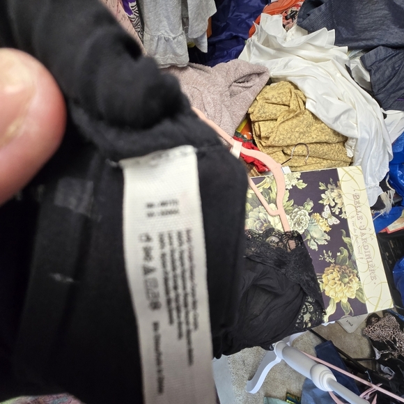 Intimately Free People Black Lace Side Tie Coverup - Picture 7 of 10